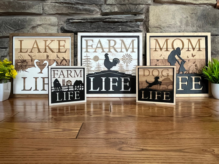 LIFE Signs and Stands - 18 Designs - Laser Ready File - All Lasers ...