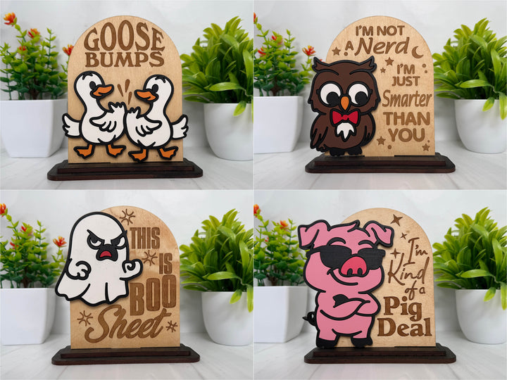 Sassy Animal Desk Stands – That Laser Dude