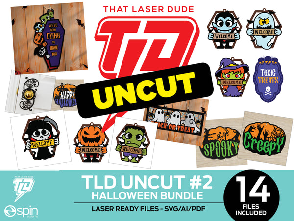 TLD UNCUT Bundle #2 - Halloween Edition - 14 Files