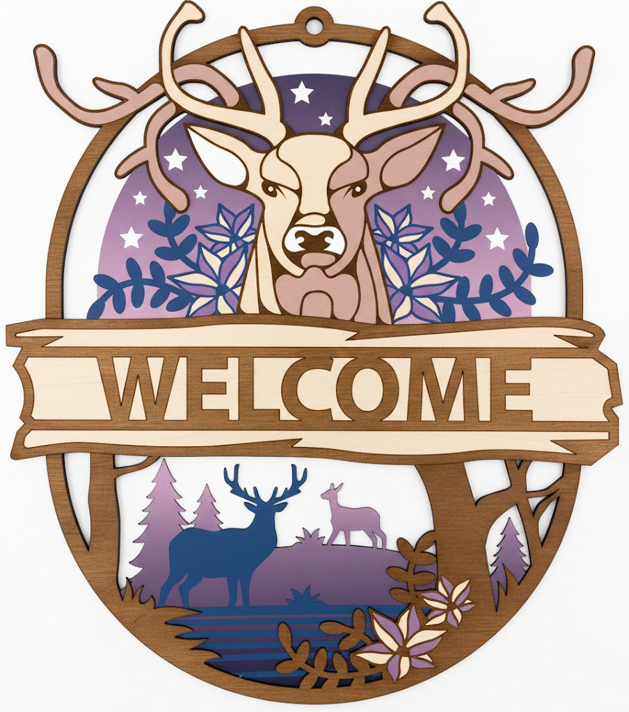 Decorative Buck Sign - Assemble Version Included - TLD UNCUT – That ...