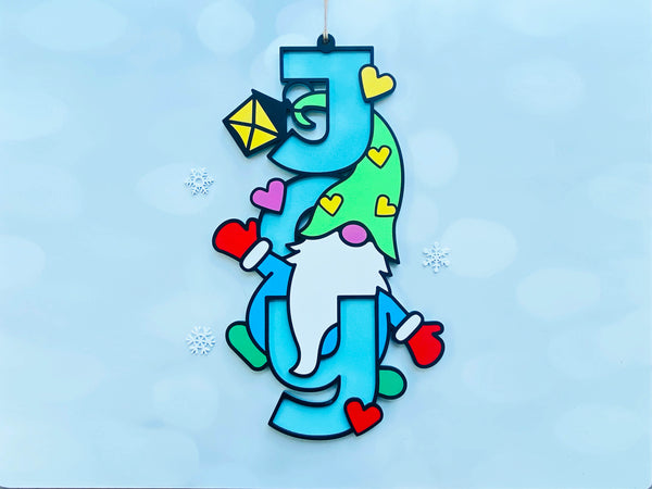 Gnome Joy Sign - Christmas - Laser Cut File