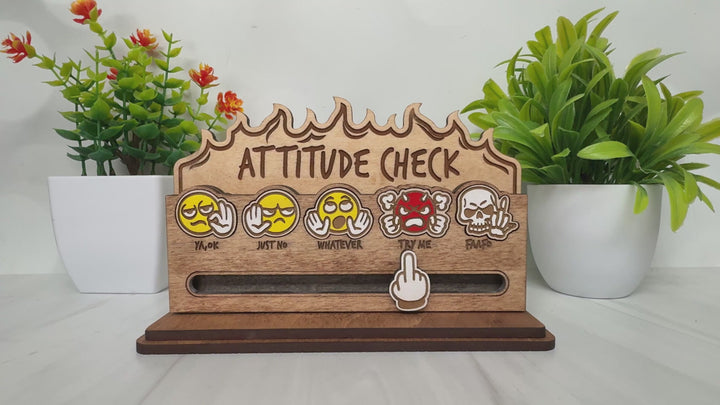 Attitude Check Slider – That Laser Dude