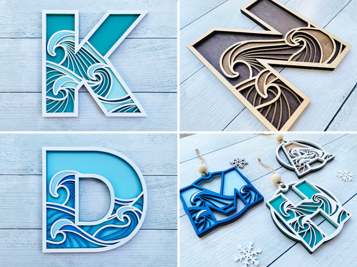 Wave Letters - A-Z – That Laser Dude