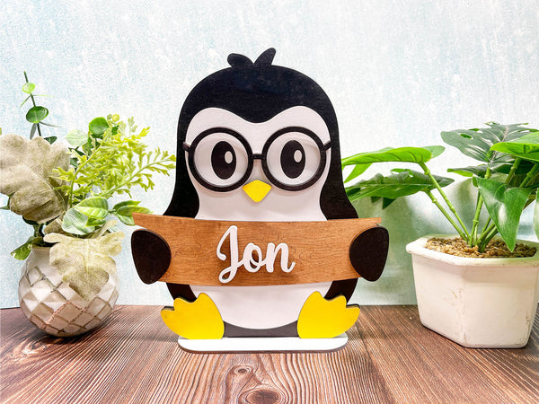Penguin Stand - Personalizable