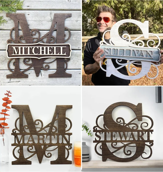Muti-Layer Monogram Assembly And Single Cut New Monogram Design - Mast ...