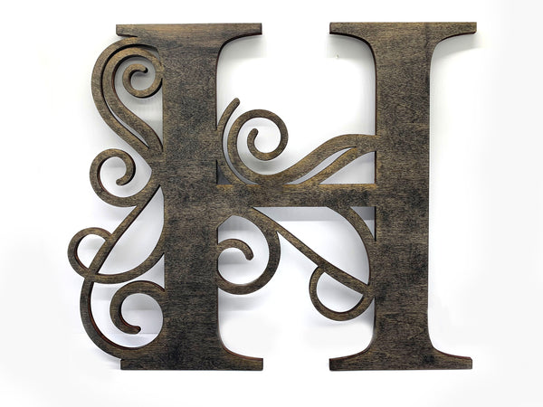 Swirl Letter Set - Full Alphabet