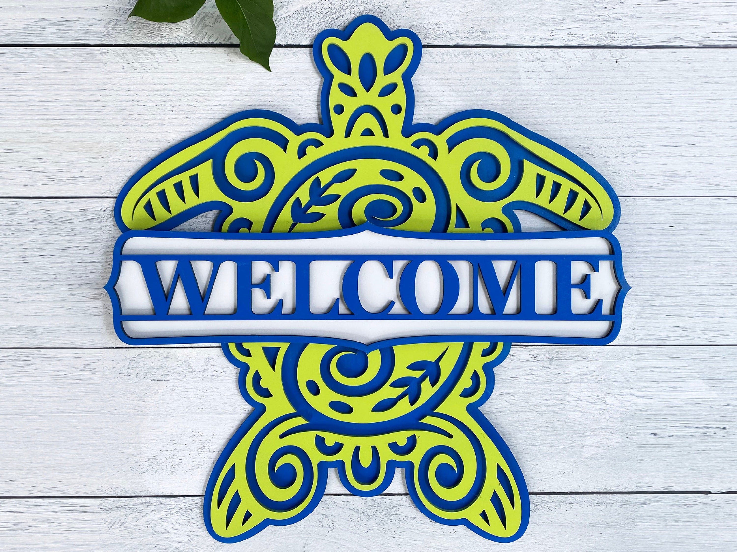 Multi-Layer Assemble and Non Assemble - Turtle Sign – That Laser Dude