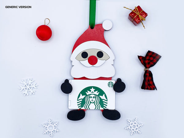 Gift Card Holder Ornament - Santa Claus