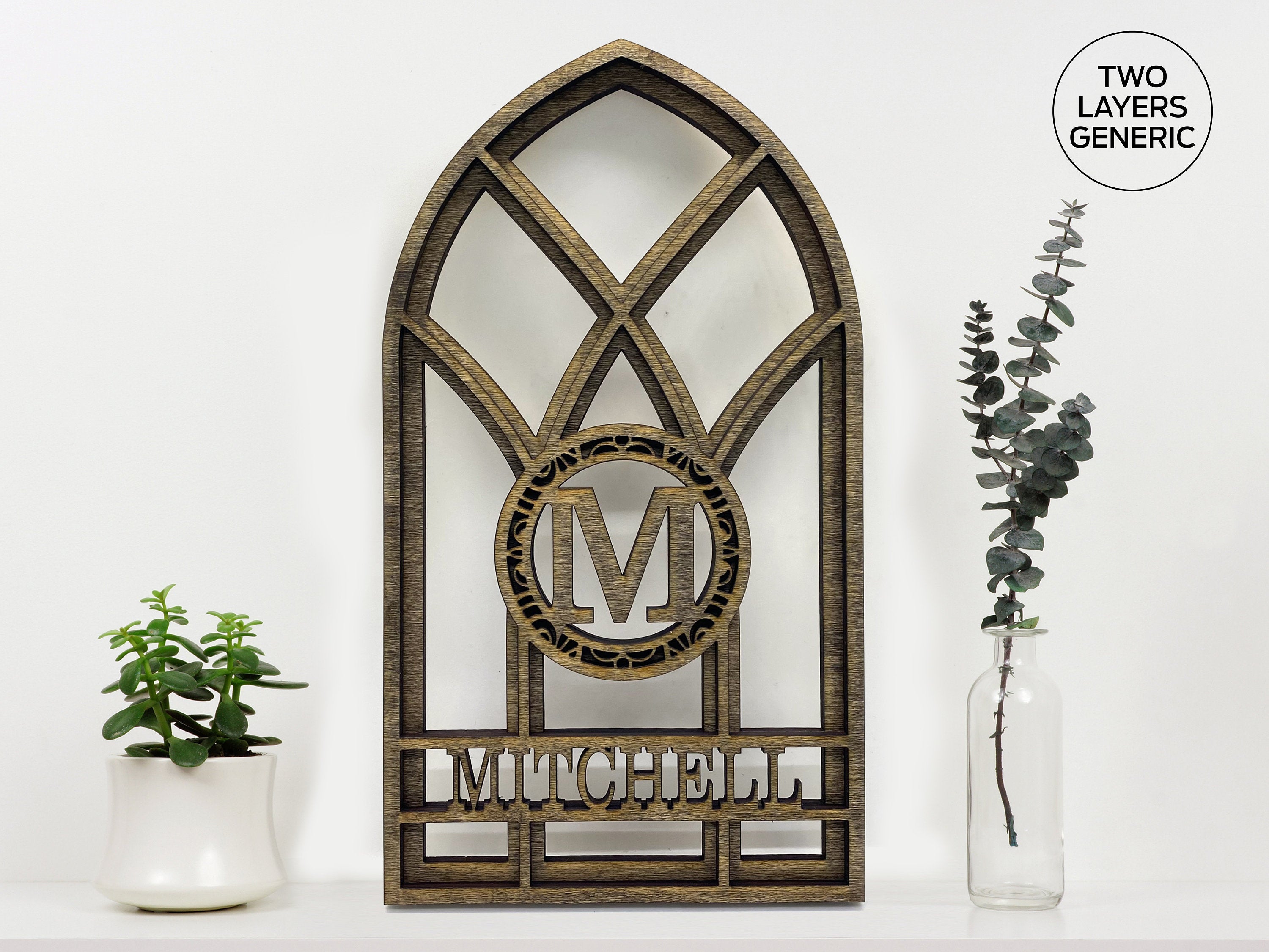 Google Window Monogram Arch Window Monograms – That Laser Dude