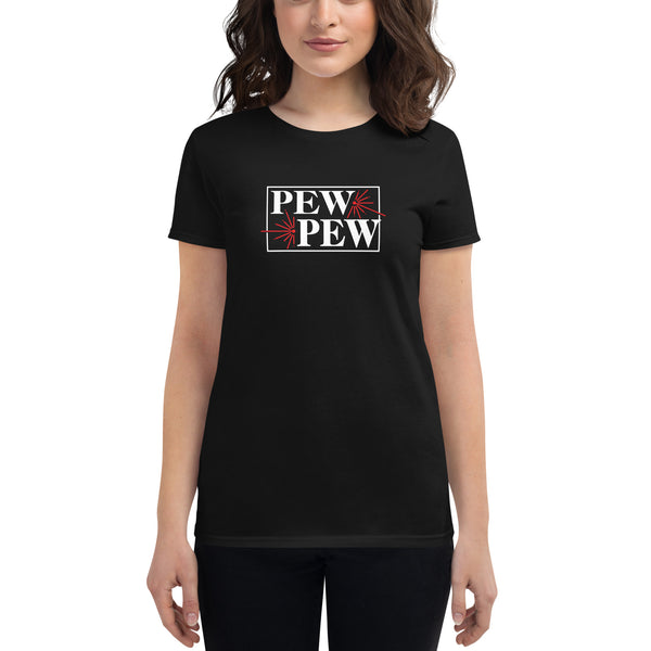 Pew Pew - Women's short sleeve t-shirt