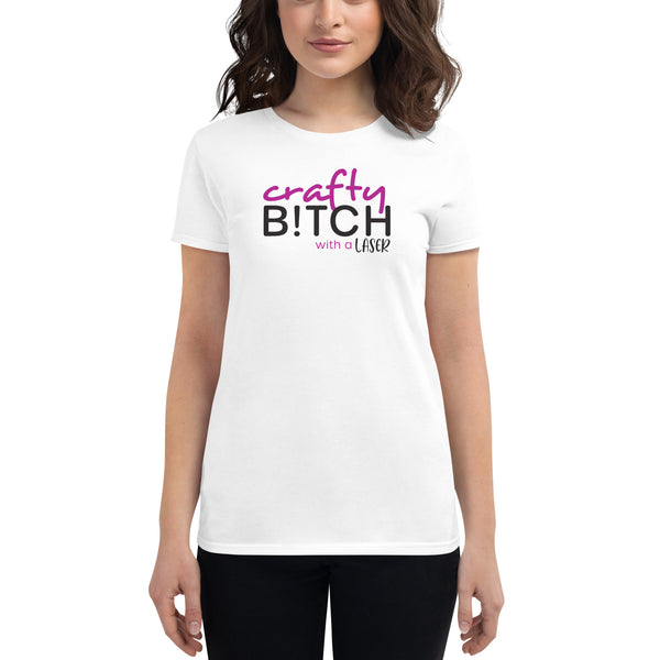 Crafty B!TCH - Women's short sleeve t-shirt
